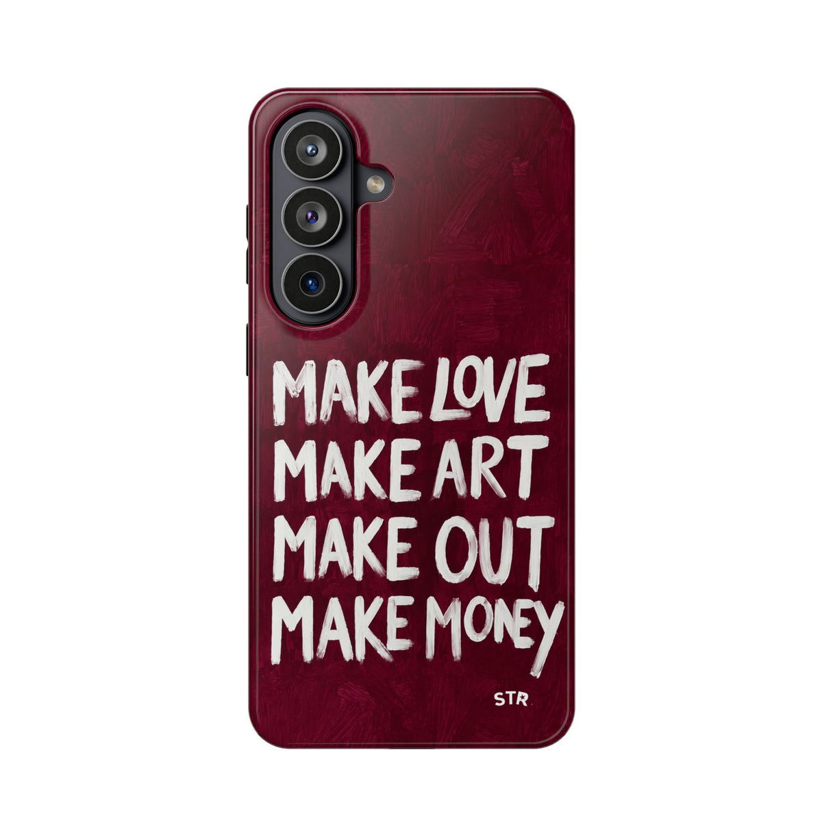 “make art” protective phone case