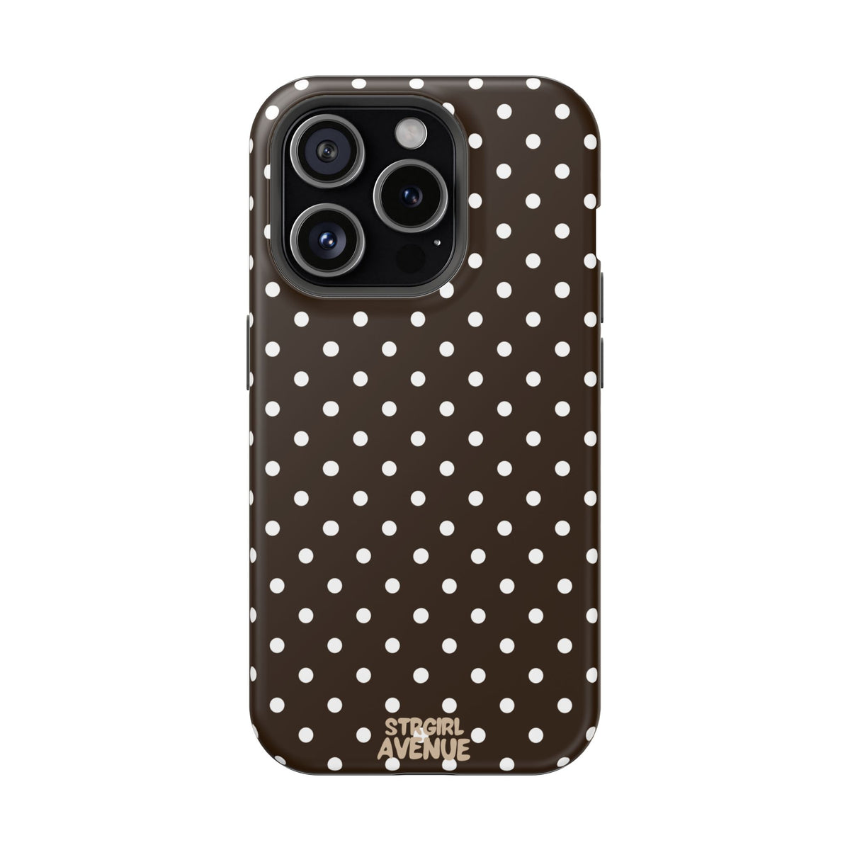 “Cocoa Dots” protective phone case