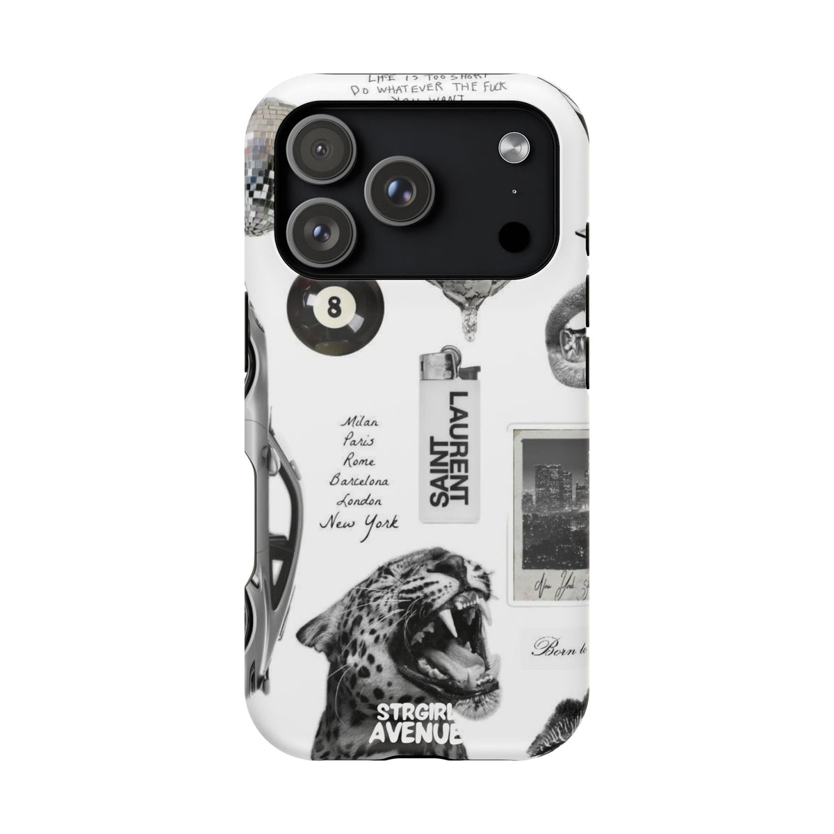 “Strgirl” protective phone case