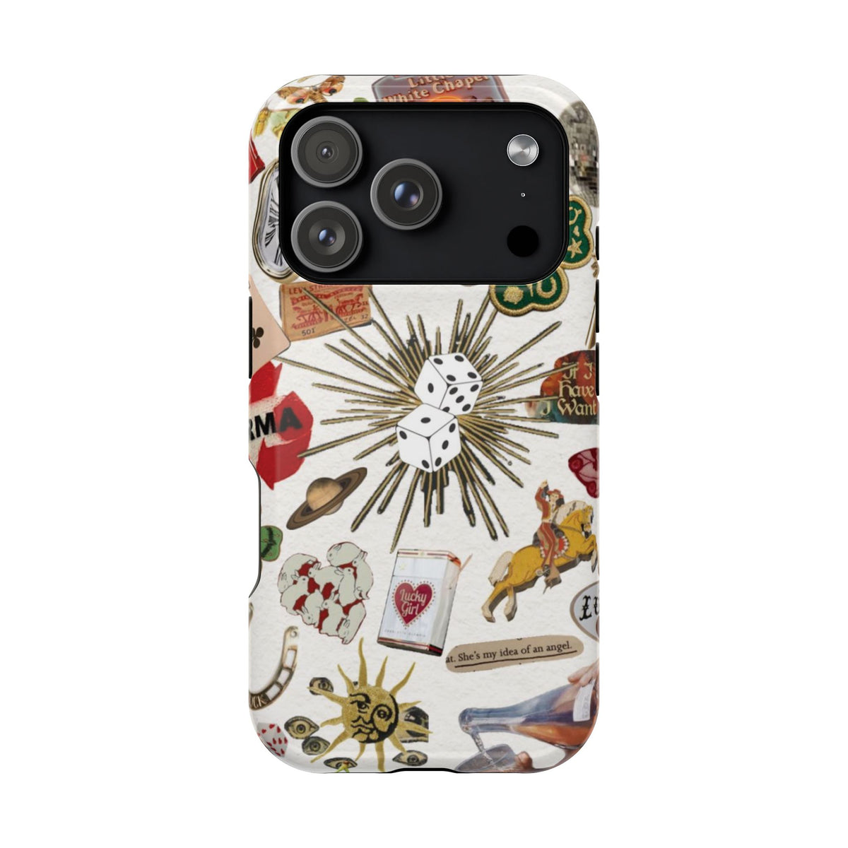 “throw a dice” protective phone case