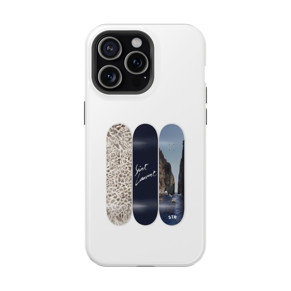"saint” protective phone case