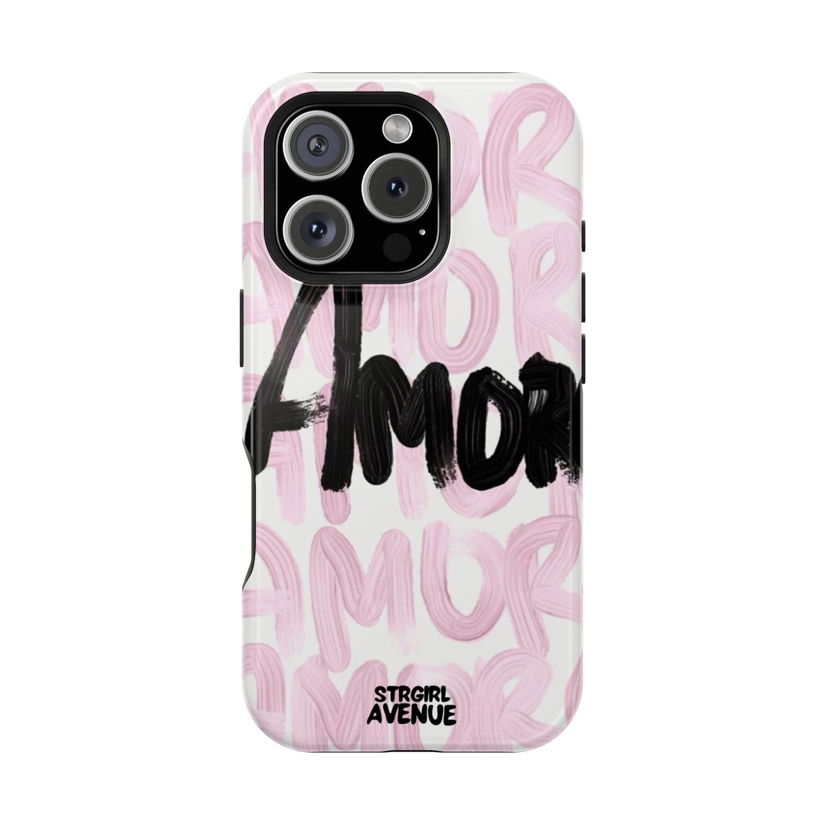 “amore” protective phone case