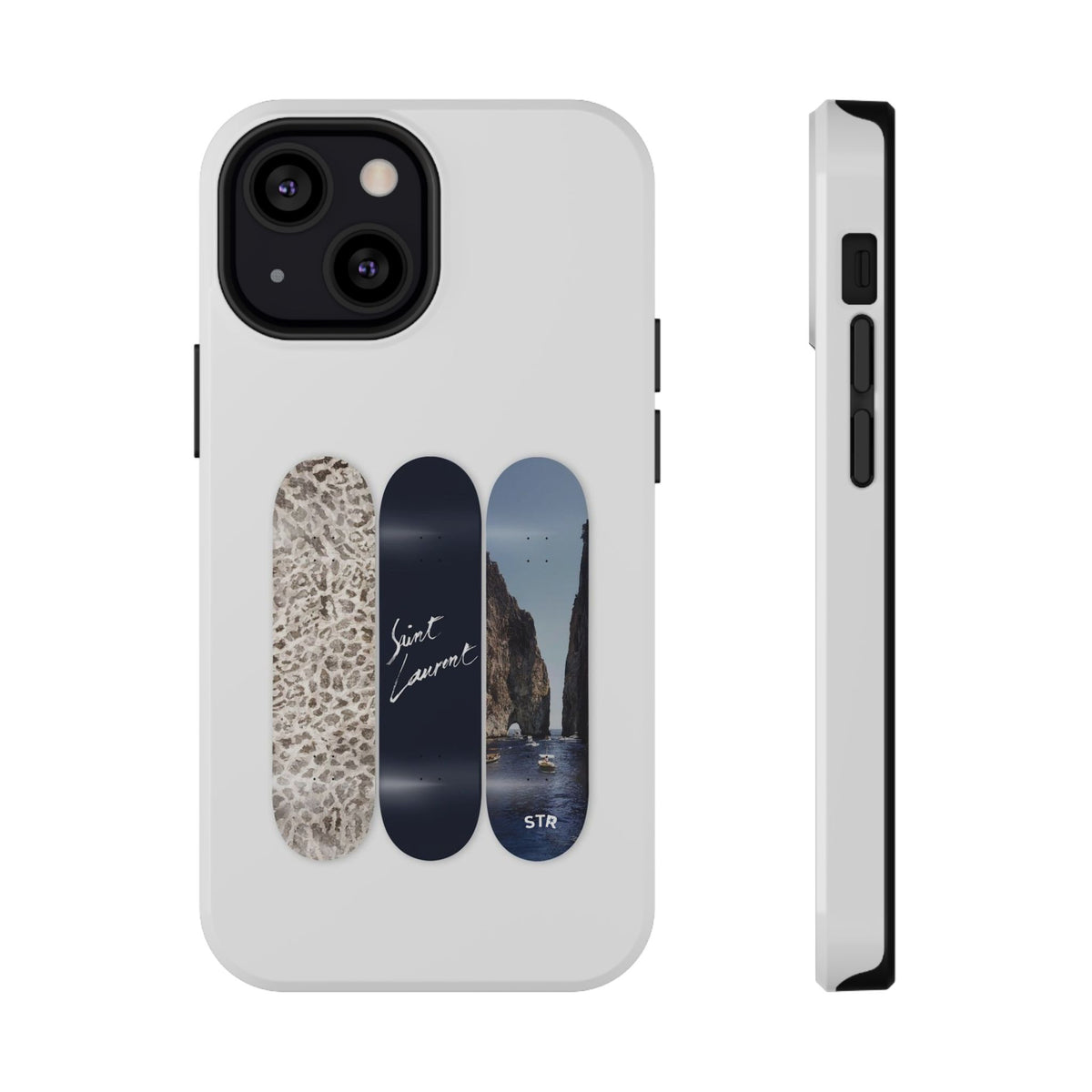 "saint” protective phone case