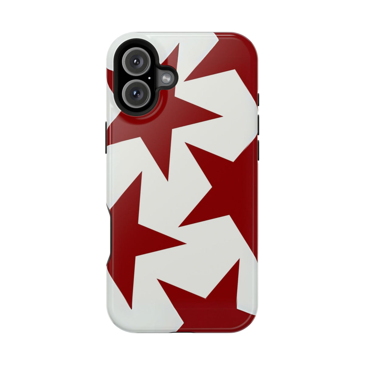“red stars” protective phone case