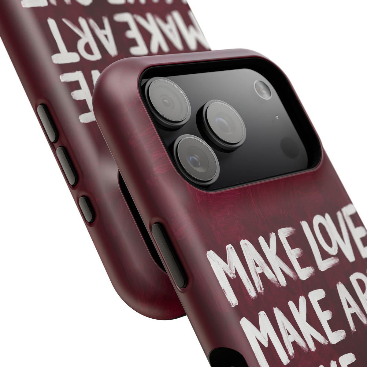 “make art” protective phone case