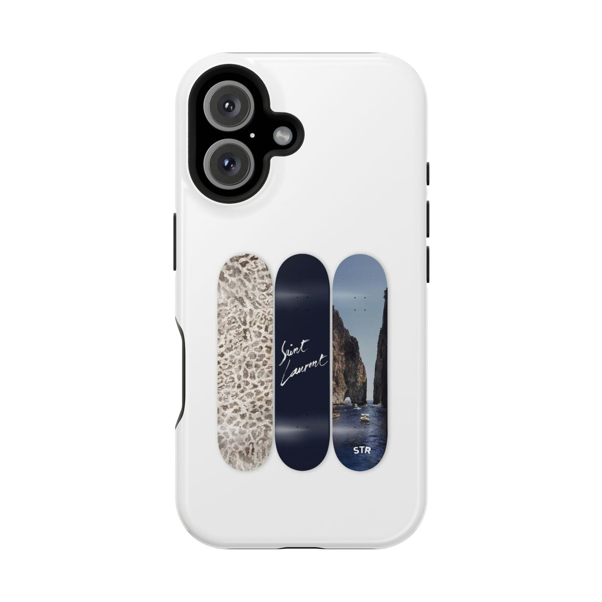 "saint” protective phone case
