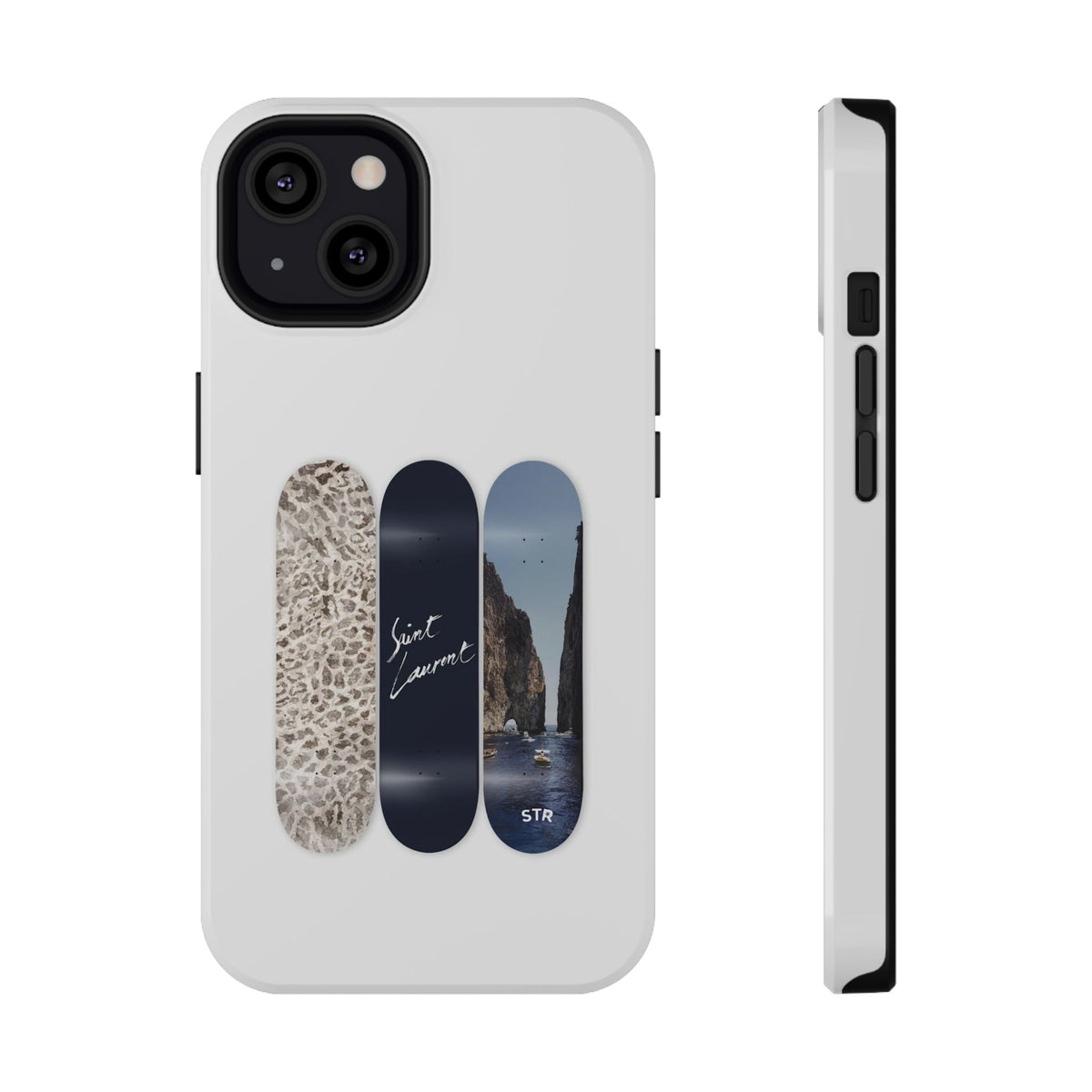 "saint” protective phone case