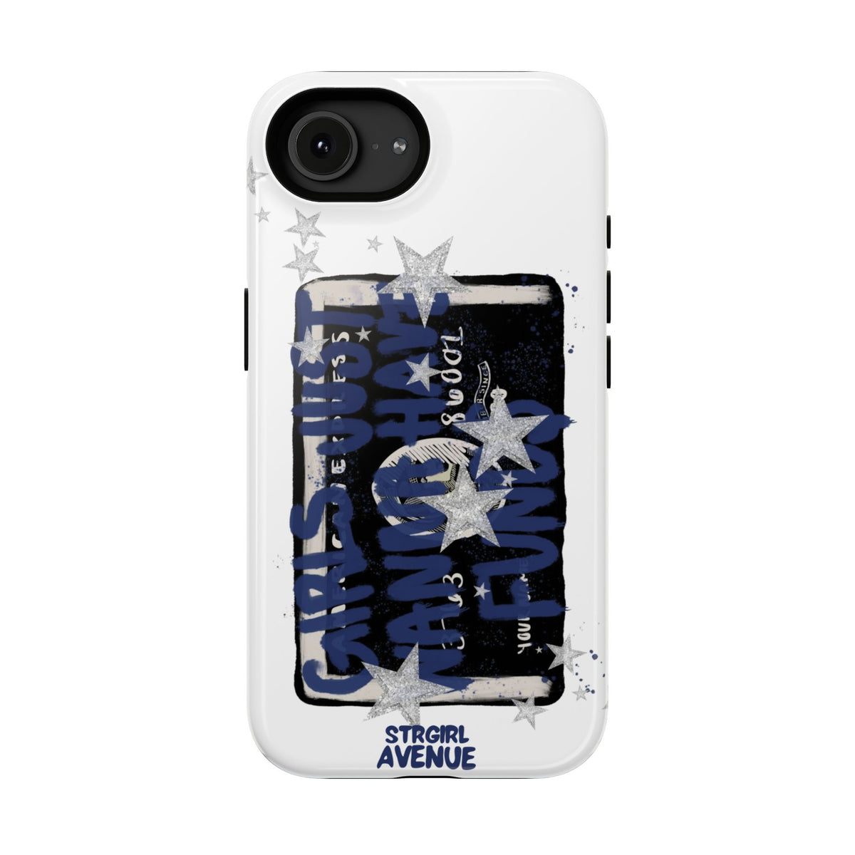 “wanna have funds” protective phone case