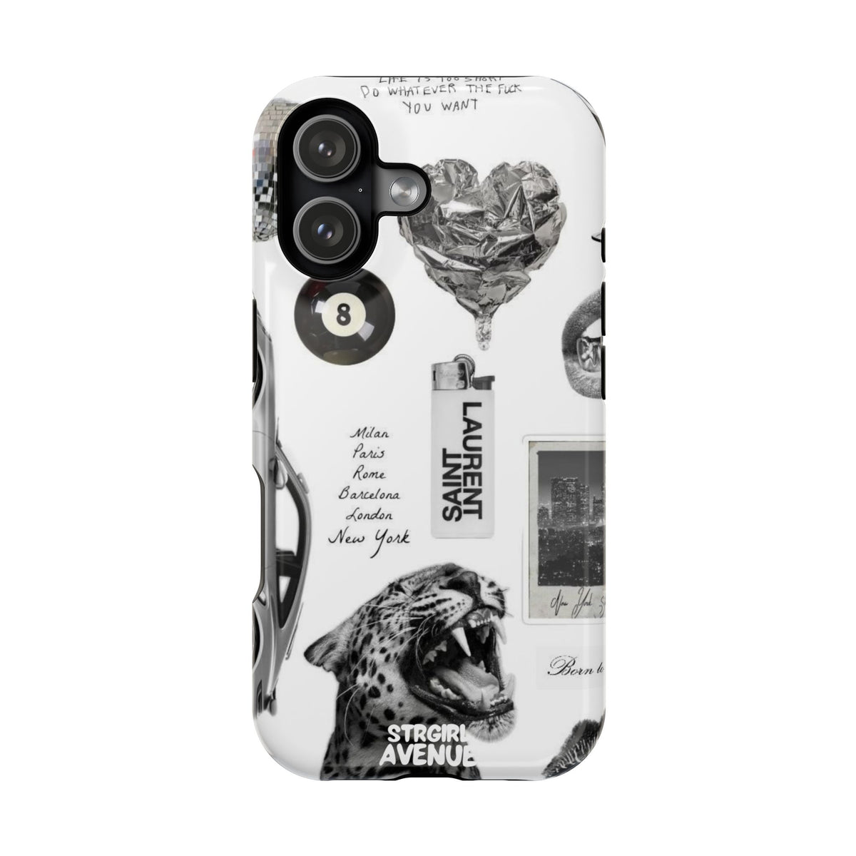 “Strgirl” protective phone case