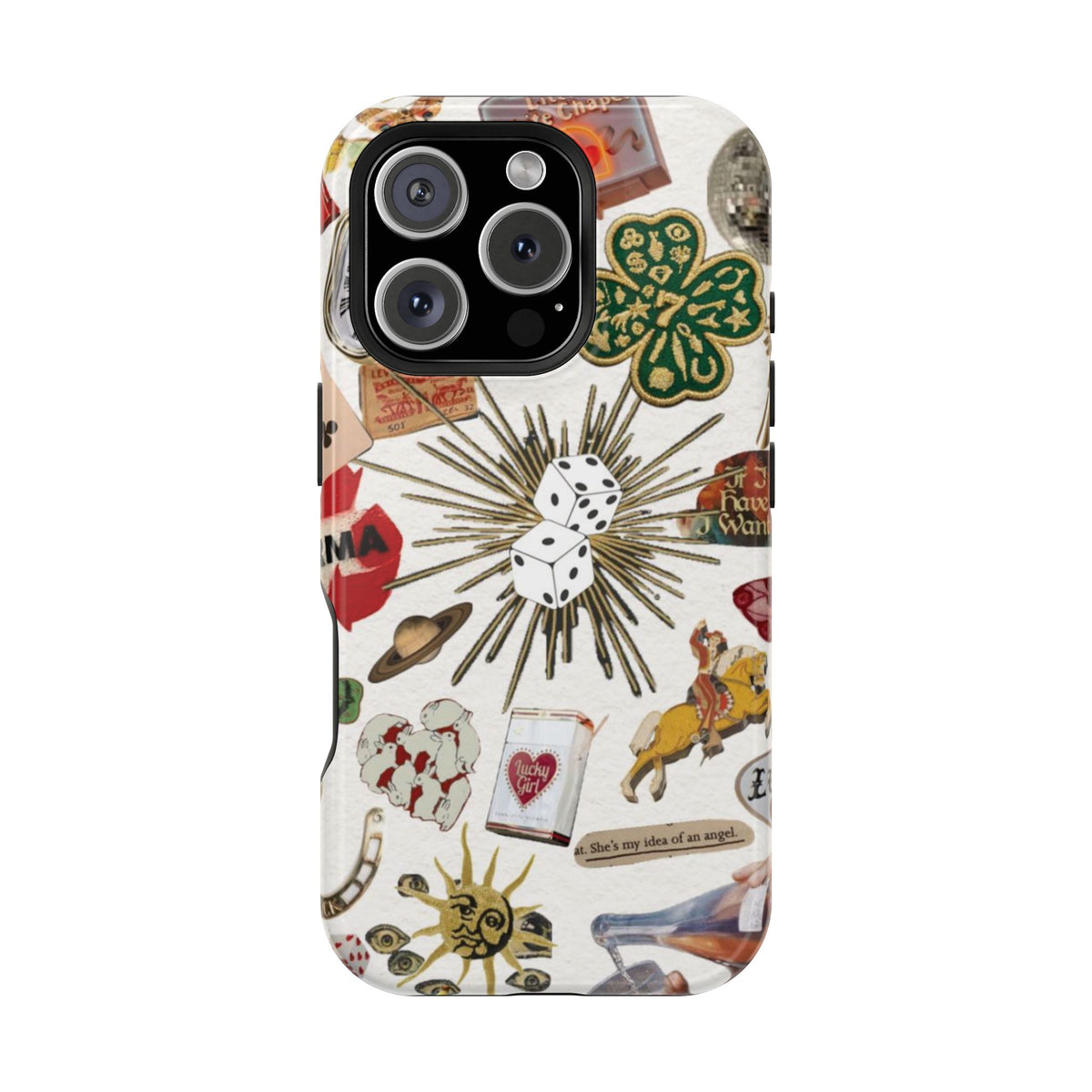 “throw a dice” protective phone case