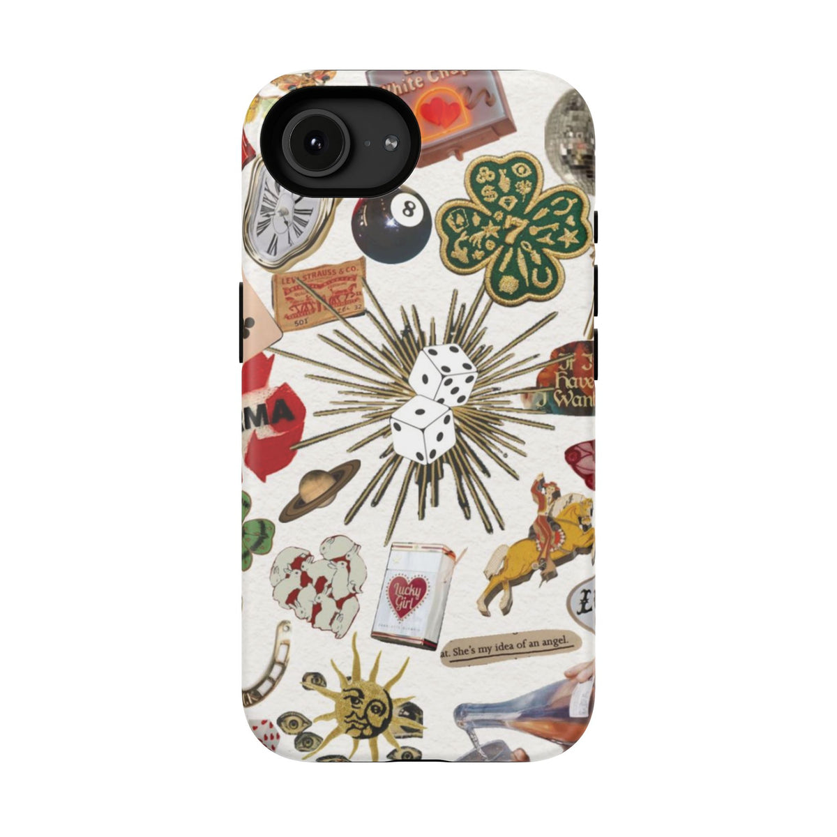 “throw a dice” protective phone case