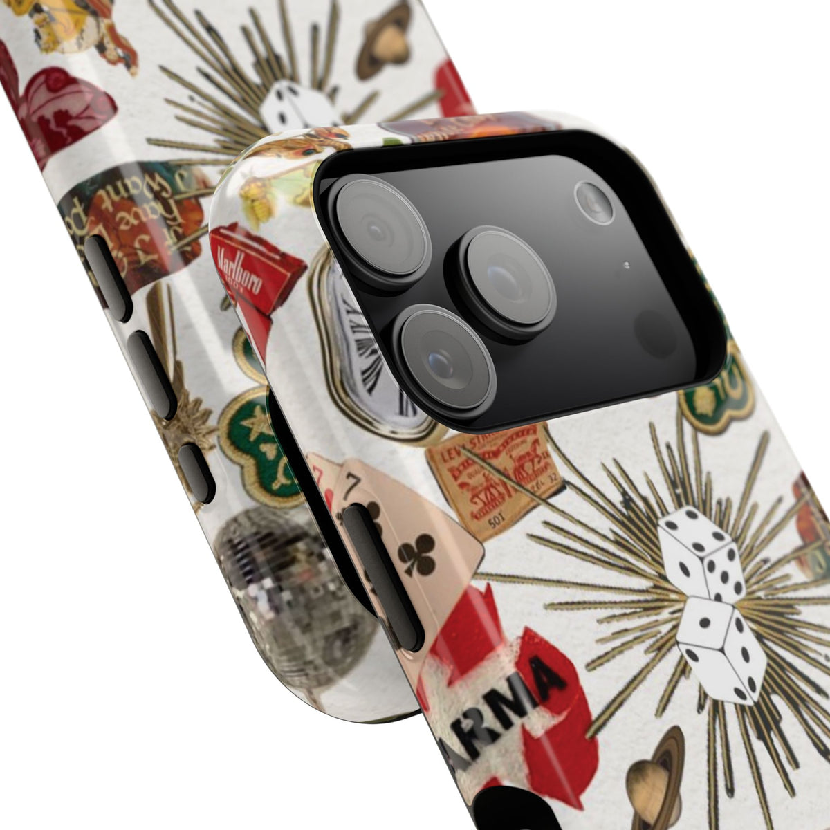 “throw a dice” protective phone case