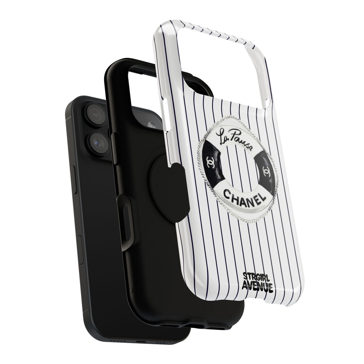 “chanel no2” protective phone case