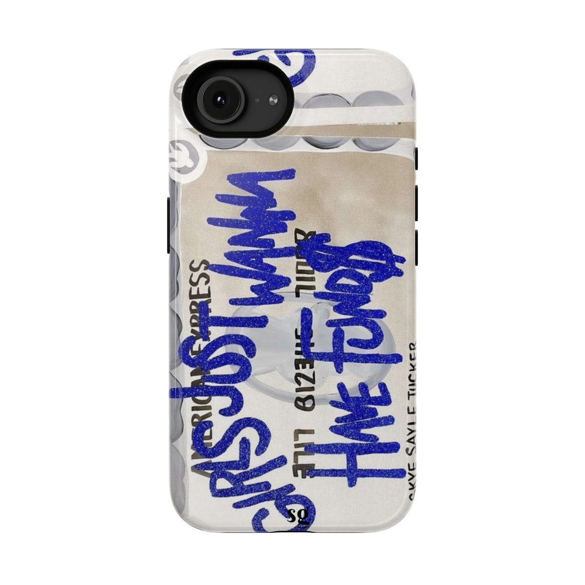 “girls just wanna have funds” protective phone case