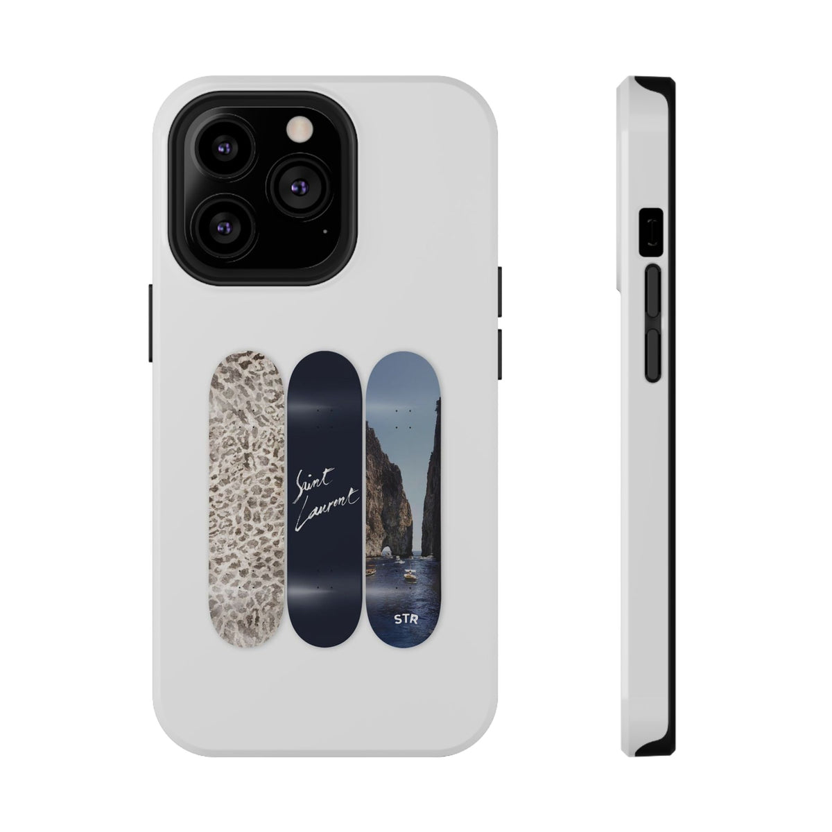 "saint” protective phone case