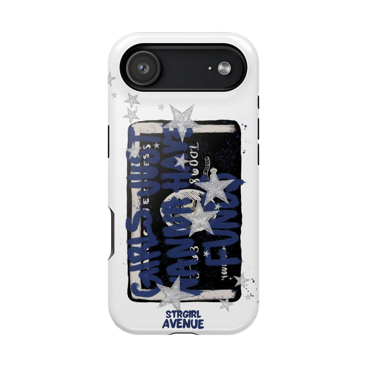 “wanna have funds” protective phone case