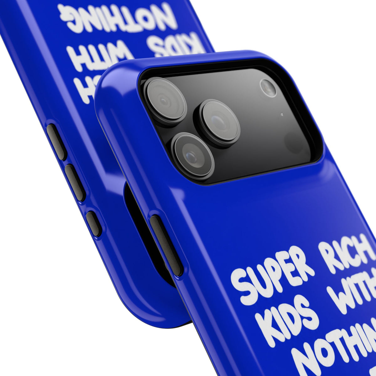 “rich kids” protective phone case
