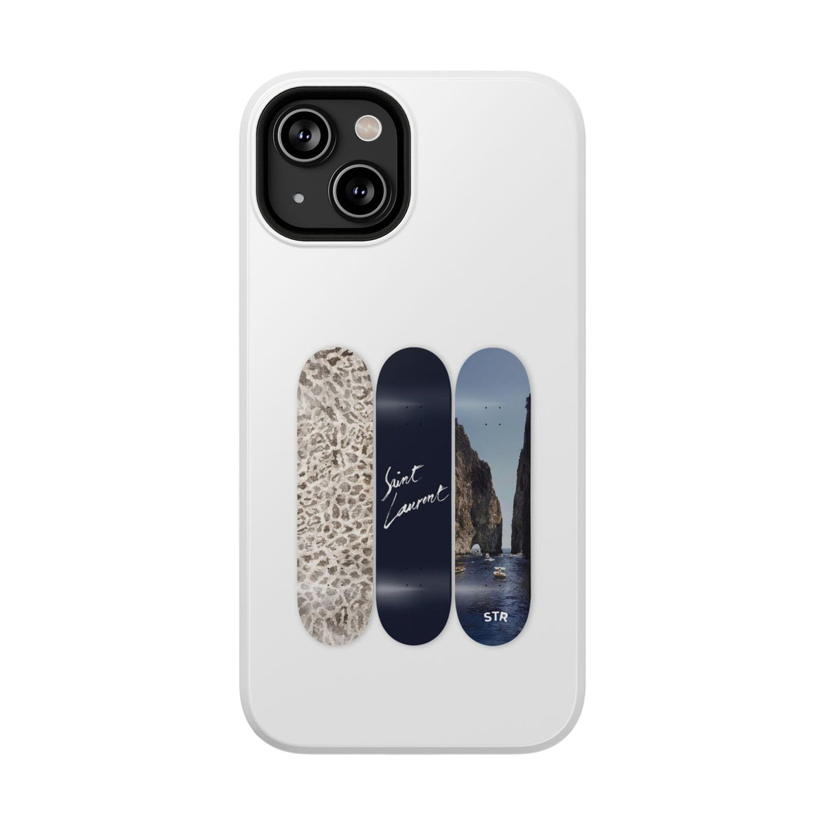 "saint” protective phone case