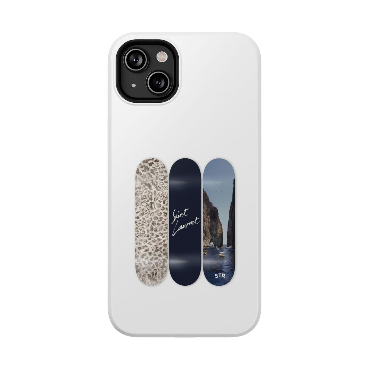 "saint” protective phone case