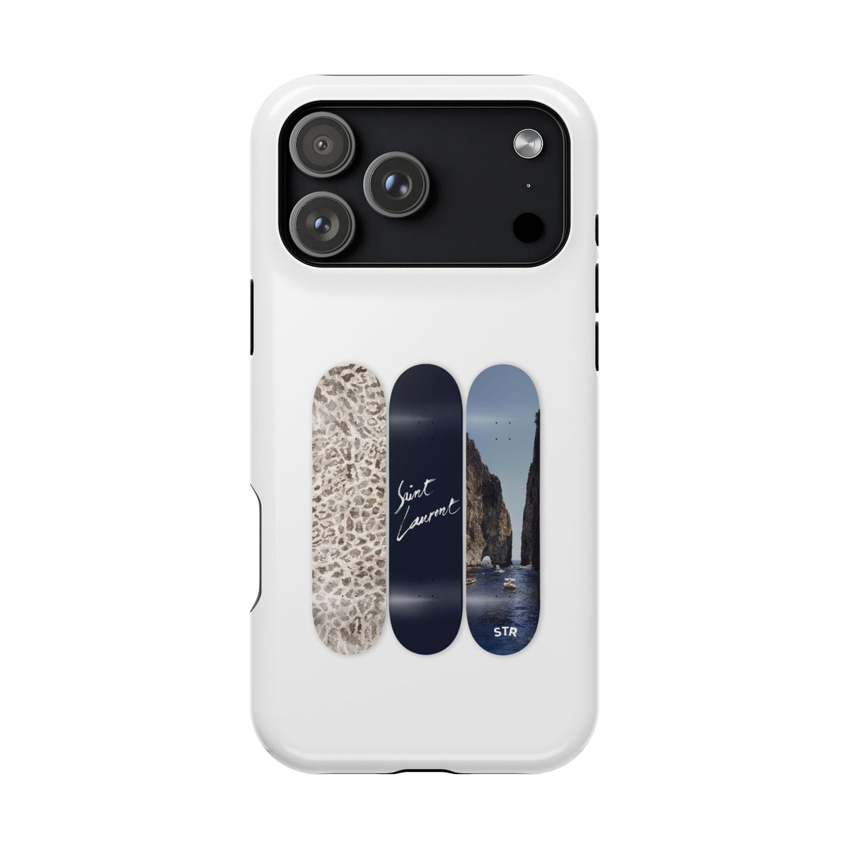 "saint” protective phone case