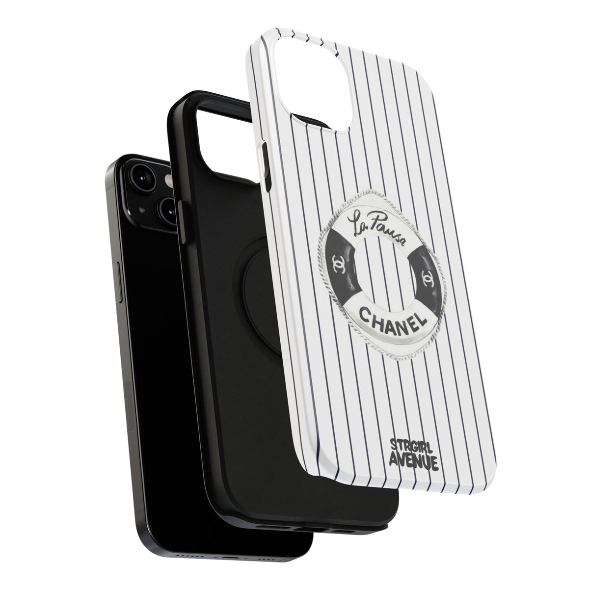 “chanel no2” protective phone case