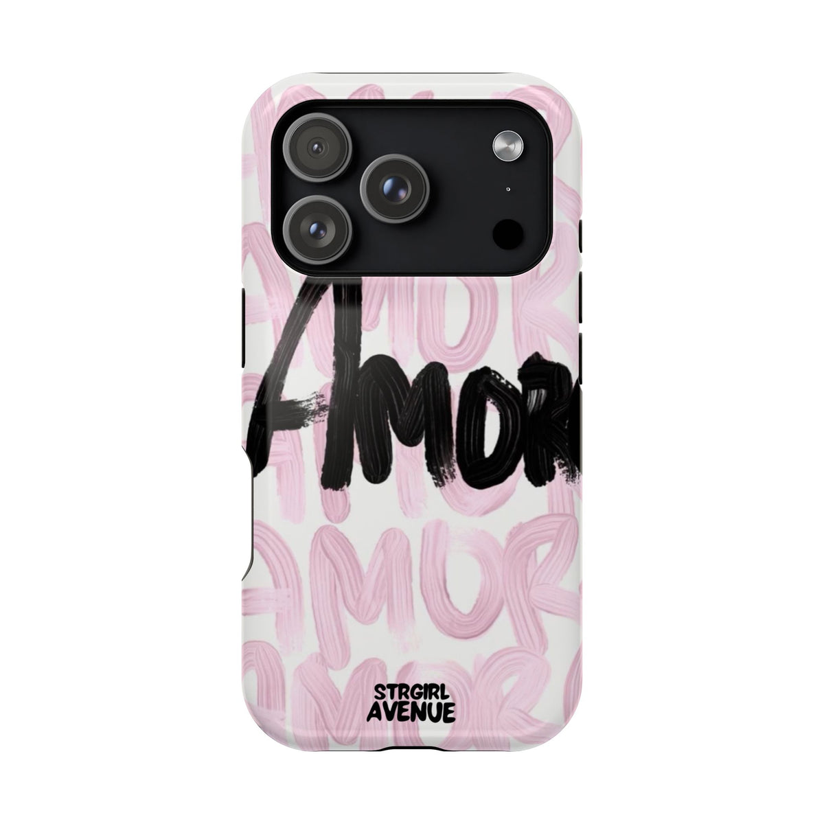 “amore” protective phone case