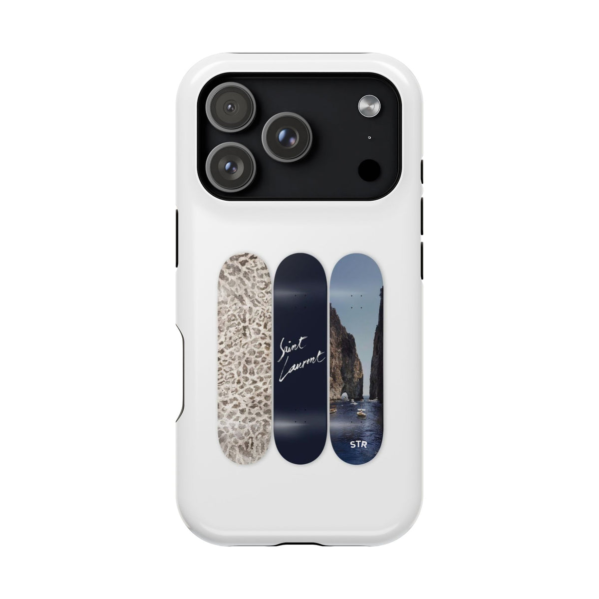 "saint” protective phone case