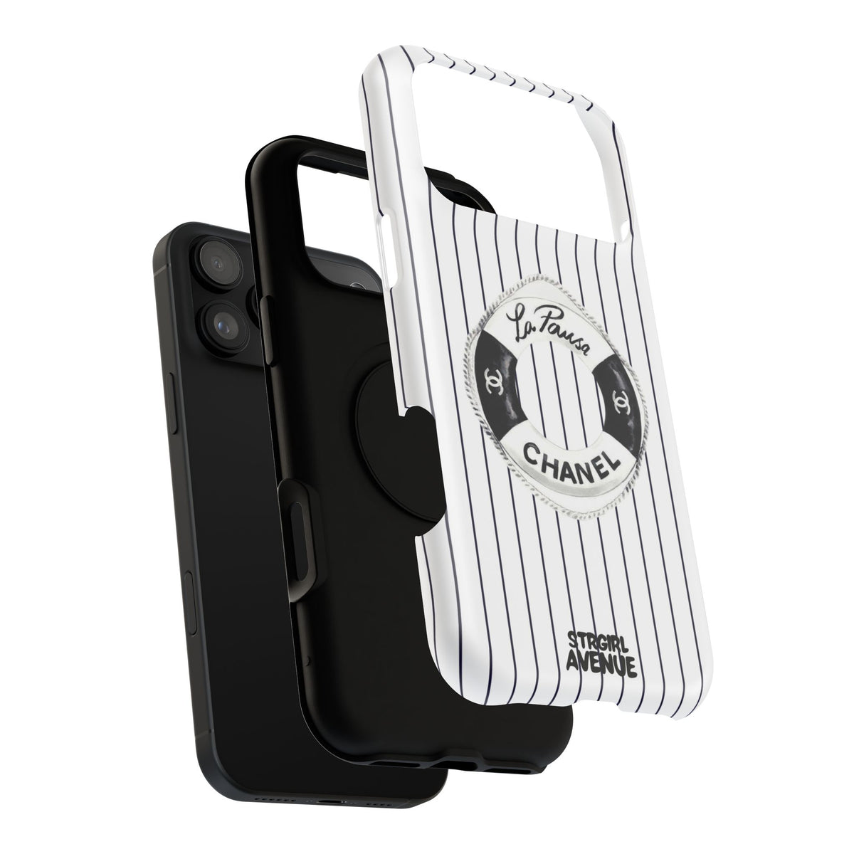 “chanel no2” protective phone case