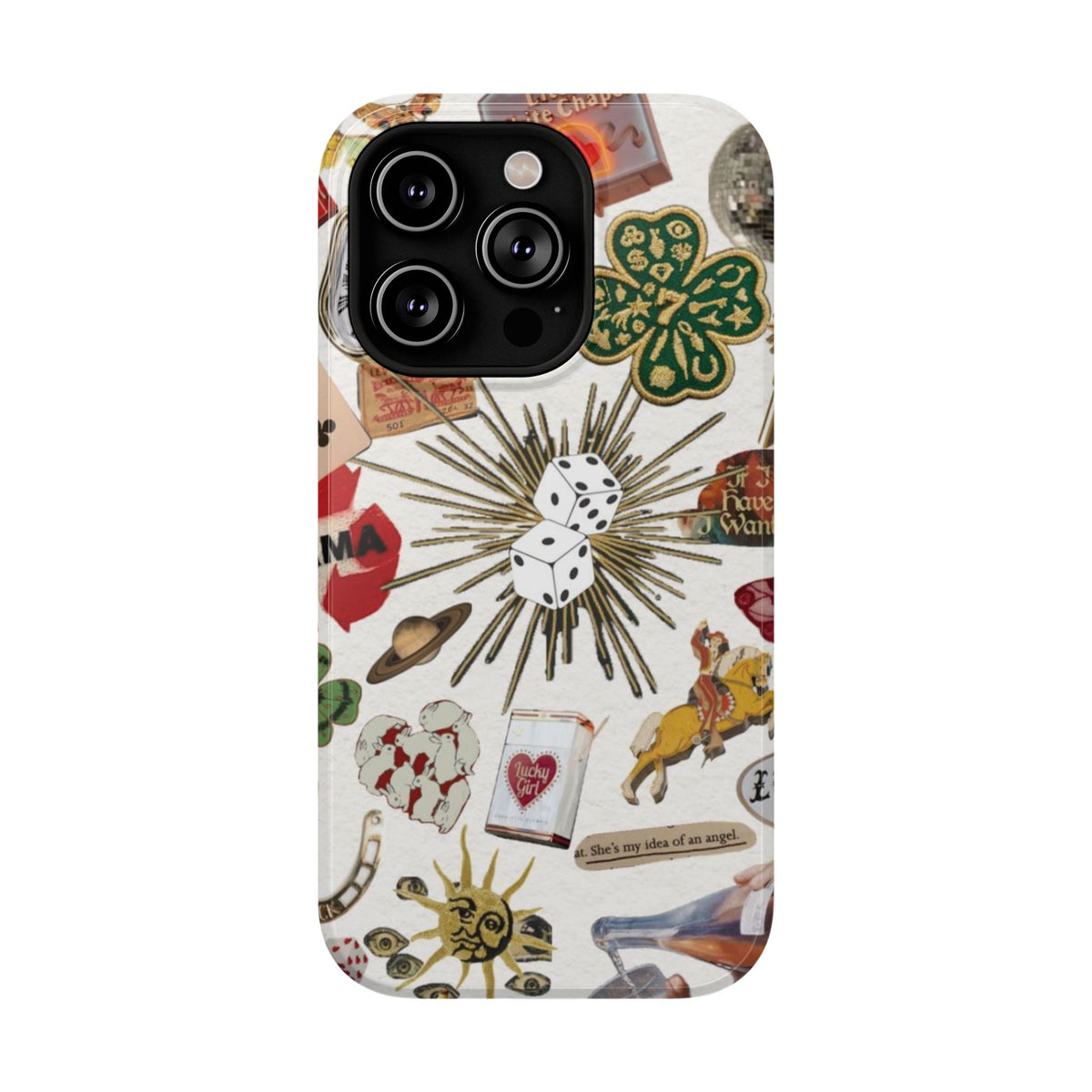 “throw a dice” protective phone case