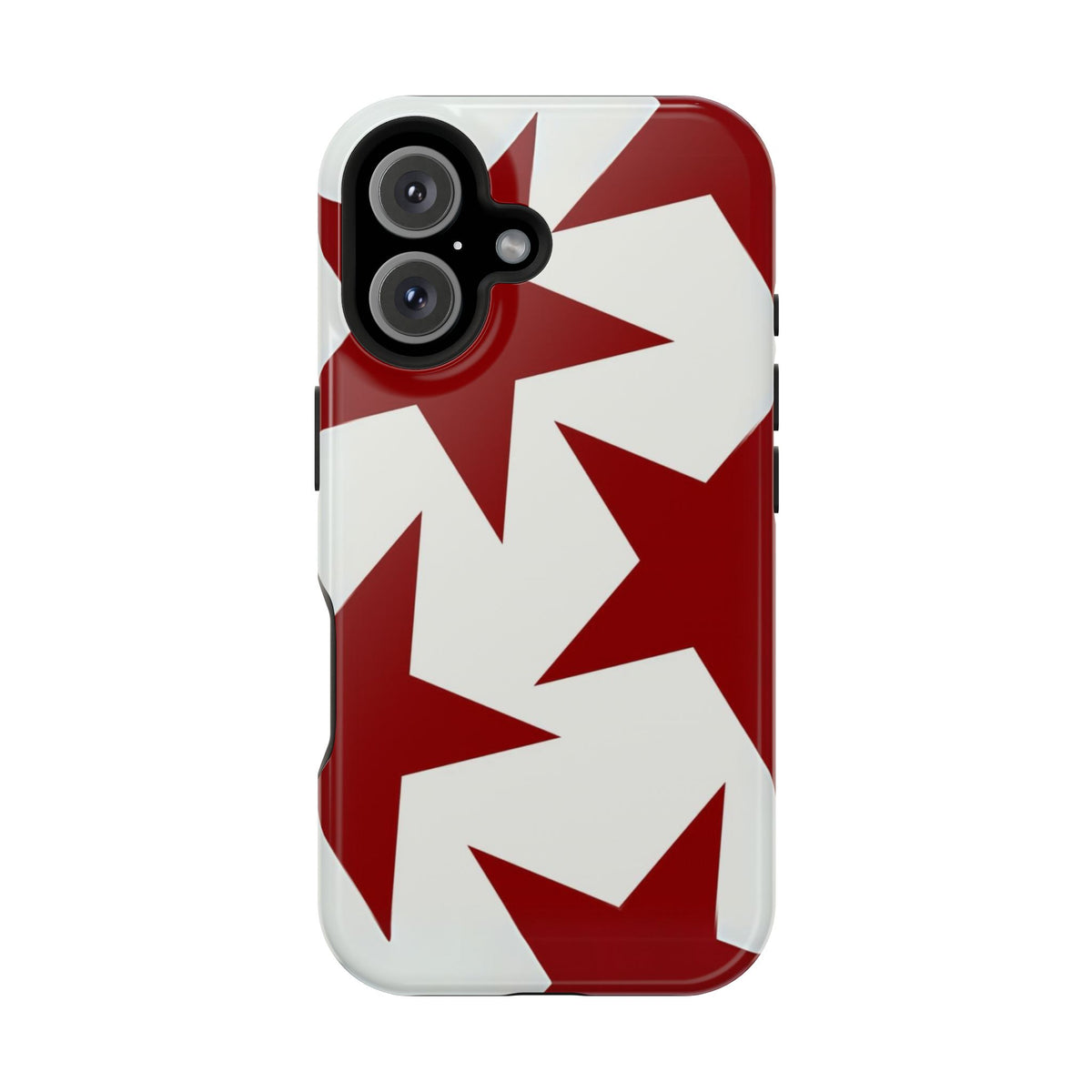 “red stars” protective phone case