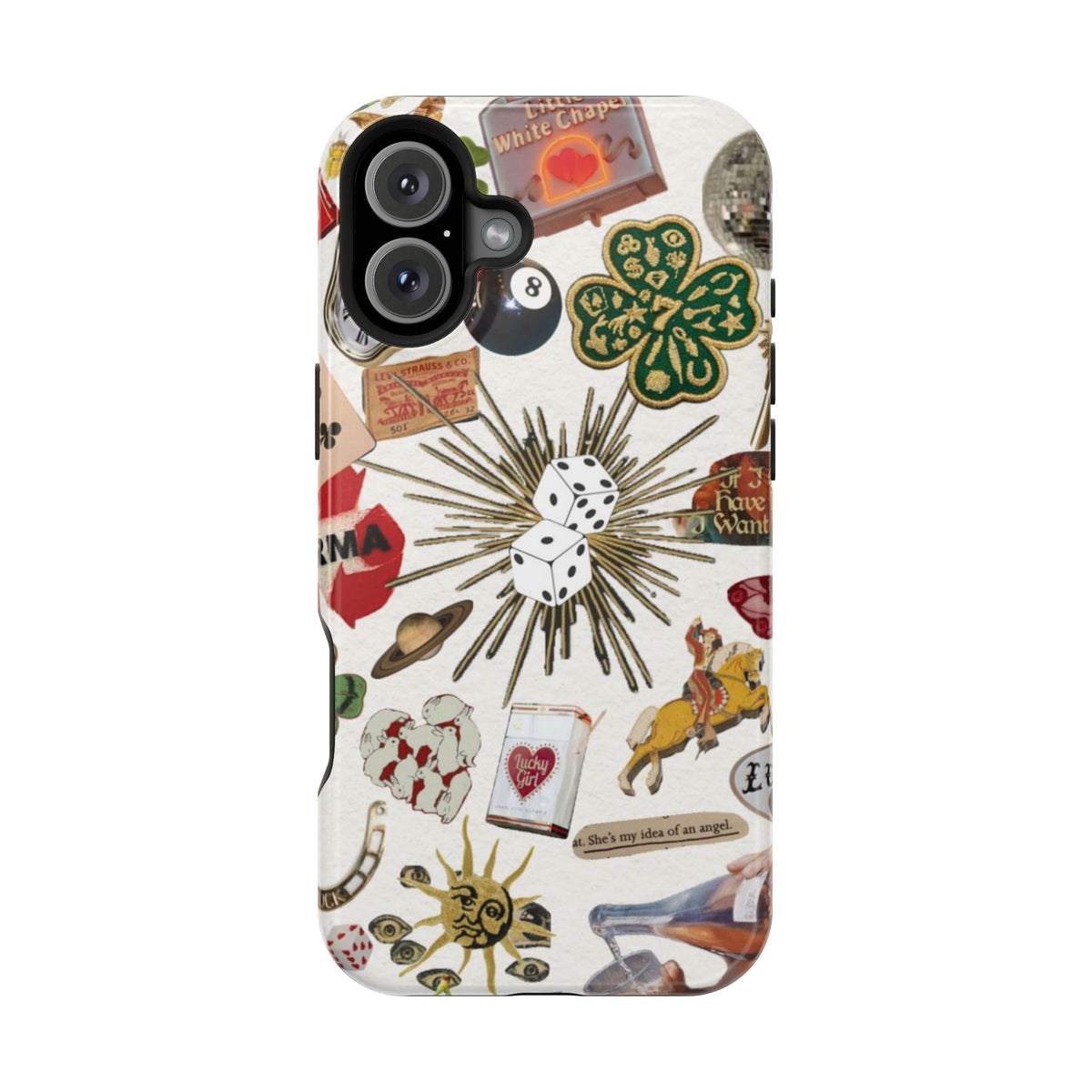 “throw a dice” protective phone case