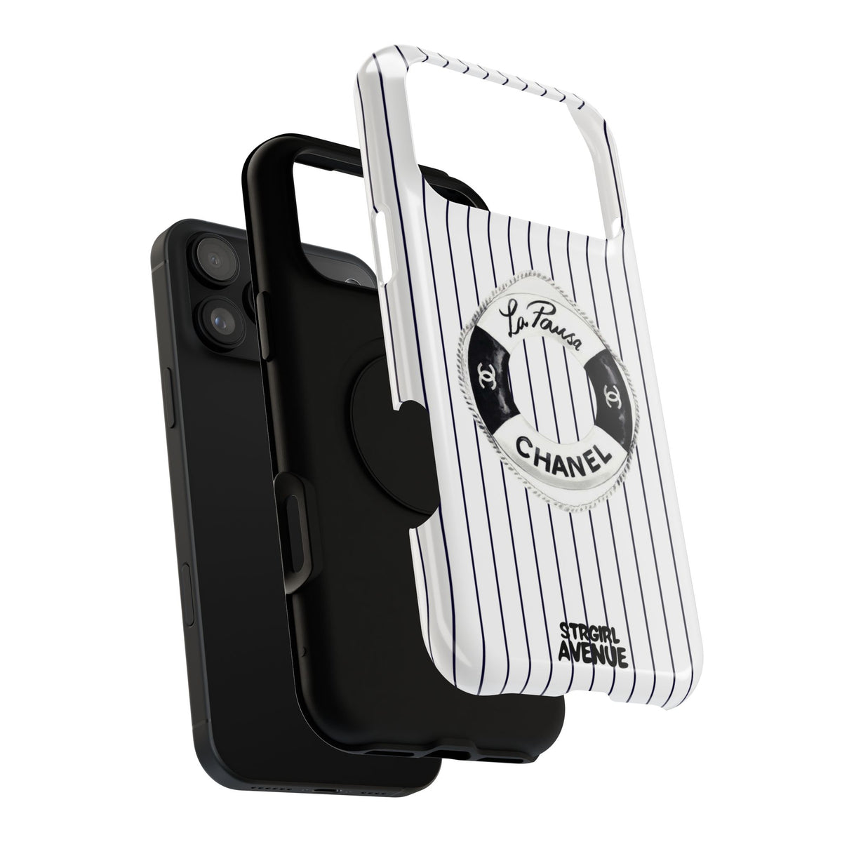 “chanel no2” protective phone case