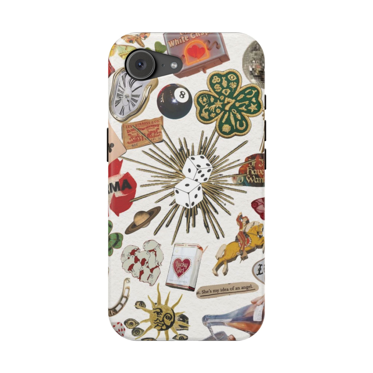 “throw a dice” protective phone case