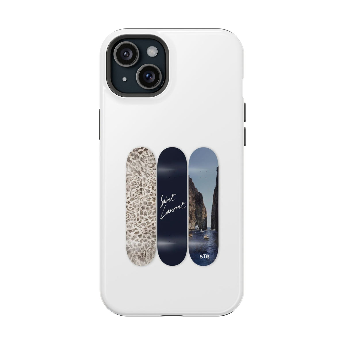 "saint” protective phone case