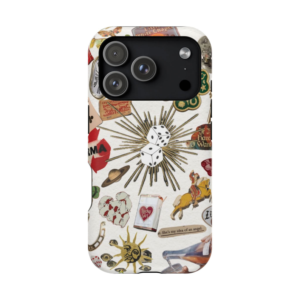 “throw a dice” protective phone case