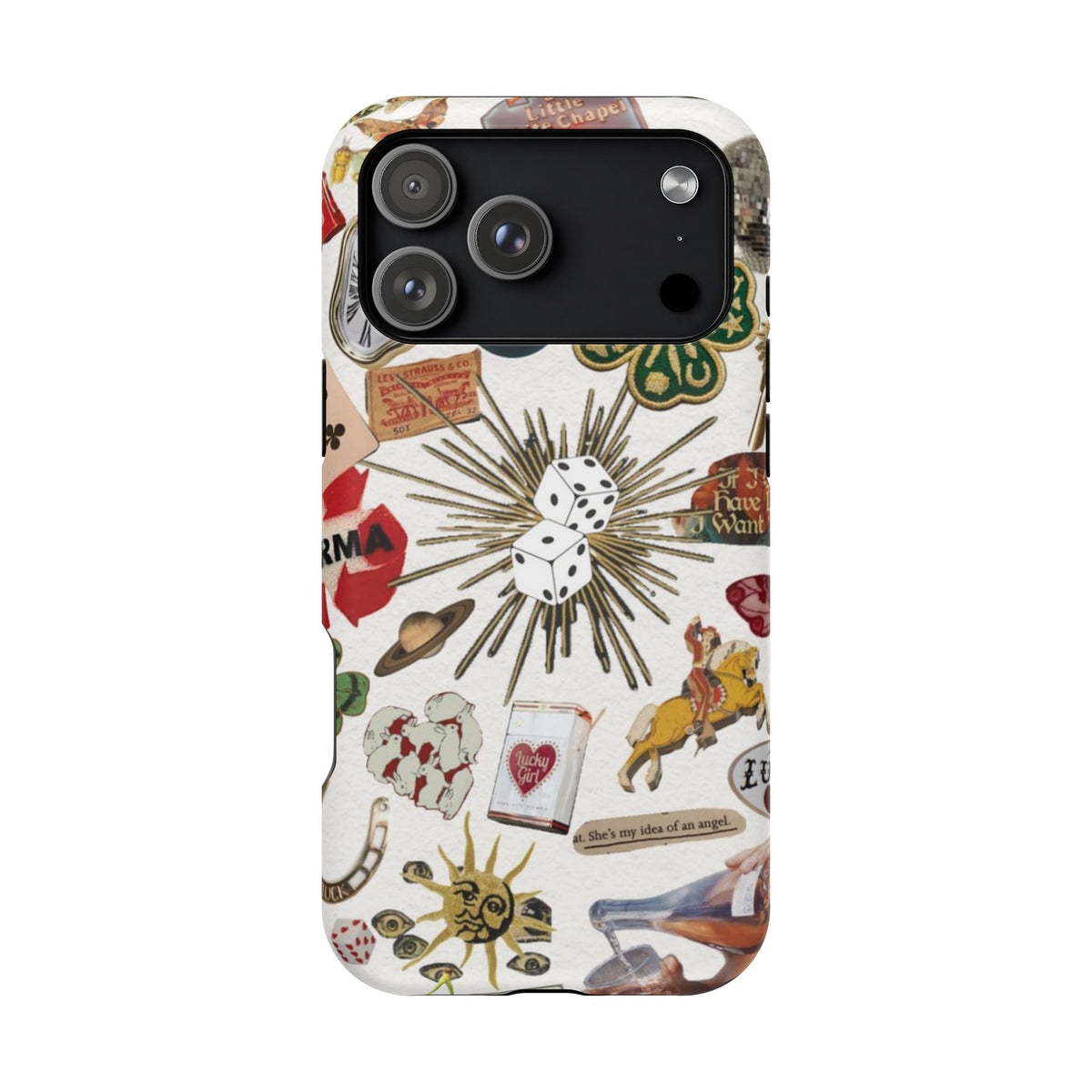 “throw a dice” protective phone case