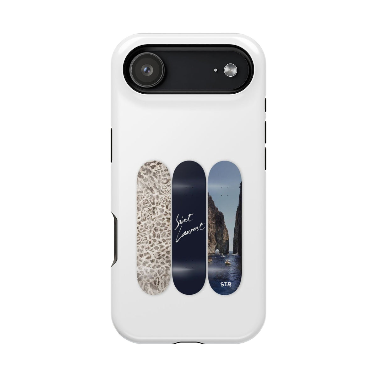 "saint” protective phone case