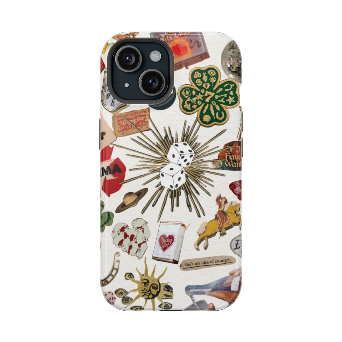 “throw a dice” protective phone case