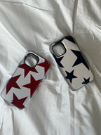 “red stars” protective phone case